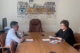 Сергей Дмитриев обсудил с лидером профсоюзного движения правовые аспекты защиты медиков