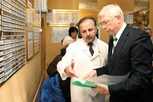 Региональный министр здравоохранения посетил по жалобам пациентов калининградскую поликлинику № 1 