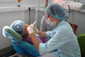 За два месяца более 200 детей из Гвардейского района посетили мобильный стоматологический кабинет