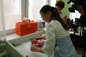 В Региональном перинатальном центре открылся новый кабинет для обследования новорожденных