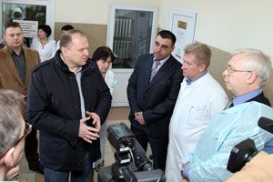Губернатор Николай Цуканов: "Городская больница в Пионерском может стать еще одним межрайонным центром высокотехнологичной медицинской помощи в регионе"