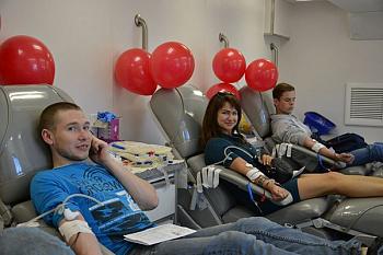 В первом полугодии получено более четырех с половиной тонн донорской крови