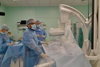 Врачи областной больницы внедрили в практику уникальную методику оперативного лечения инсультов