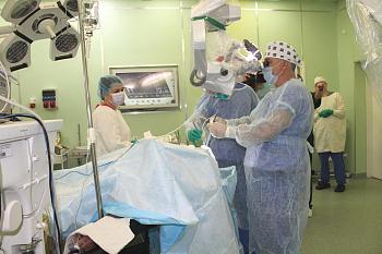 В областной больнице проведена нейрохирургическая операция федерального уровня
