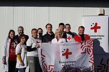 Волонтеры-медики Калининградской области поддержали Всероссийскую акцию «Добро в село»