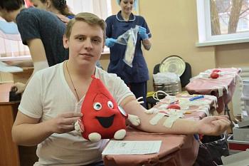 В Калининграде прошел «Городской молодежный день донора»