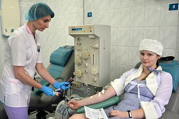 За пять дней – более ста восьмидесяти литров донорской крови