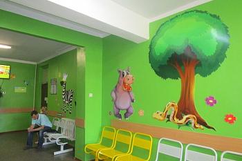 В Городской детской поликлинике открылись два игровых зала