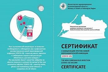 В поликлиниках начали выдавать сертификаты о вакцинации против новой коронавирусной инфекции