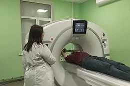 С начала года на новом компьютерном томографе в Черняховске проведено более трехсот исследований